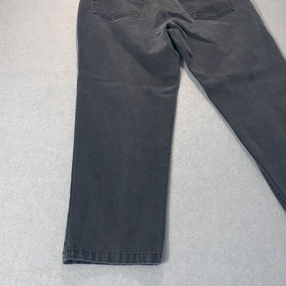 Vintage 90’s Faded Black Bugle Boy 750 Baggy Relaxed Jeans Men’s 36X32 - Picture 6 of 13
